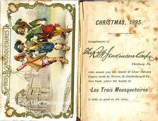 Le Trois Mousquetaires cigar box label