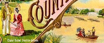 Country Club- cigar box label