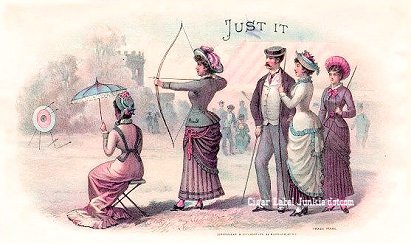 Just It- cigar box label