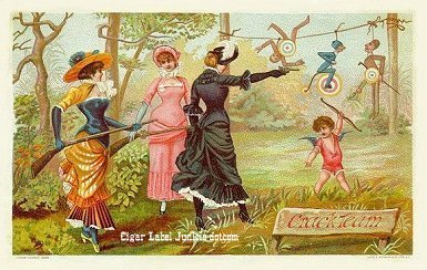 Crack Team cigar box label