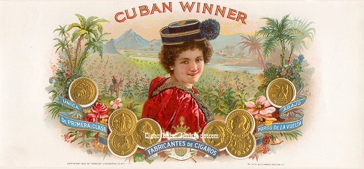 Cuban Winner inner cigar label