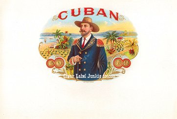 Cuban inner cigar label