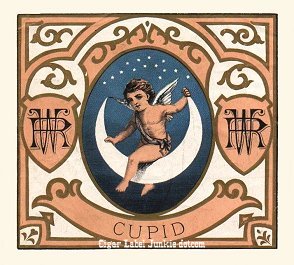 Cupid- cigar box label