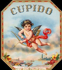 Cupido outer cigar label