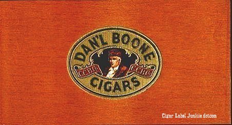 Dan'L Boone top cigar box label