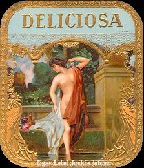 Deliciosa cigar label