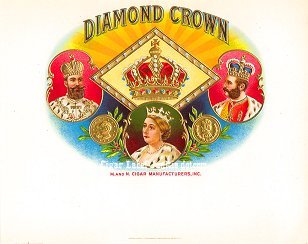 Diamond Crown inner cigar label