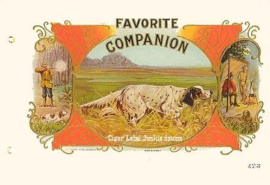 Fav Companion- cigar box label