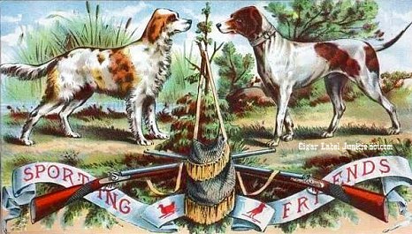 Sport Friends- cigar box label