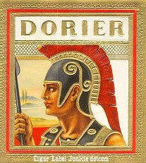 Dorier- cigar box label