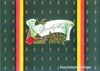 Dorothy Dix cigar box label