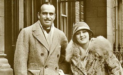 Doug & Mary Fairbanks cigar box label