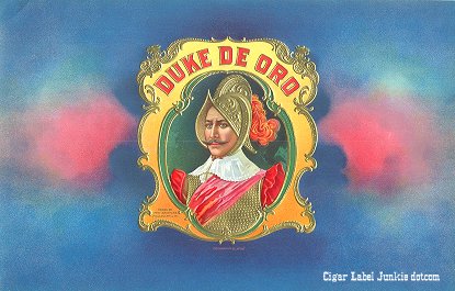 Duke De Oro-inner cigar label