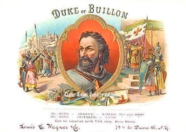 Duke of Buillon- cigar box label