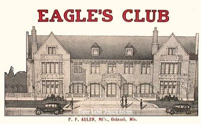Eagles Club- cigar box label