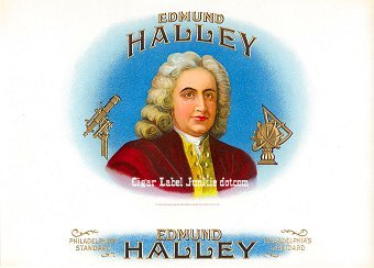 Ed Halley inner cigar label