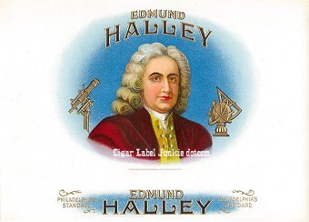 Ed Halley cigar box label