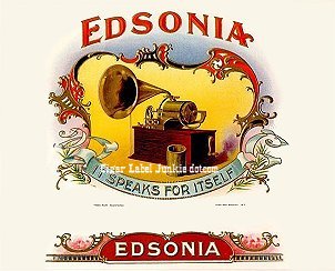 Edsonia cigar box label