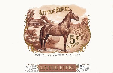 Little Eifel- cigar box label