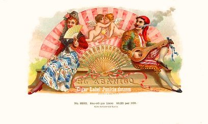 El Arbancio cigar box label