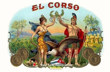 El Corso-cigar box label