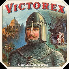 Victorex- cigar box label
