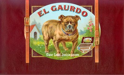 El Gaurdo- cigar box label