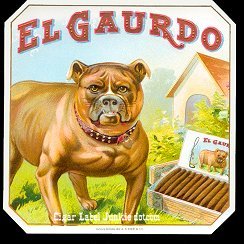 El Gaurdo outer cigar label