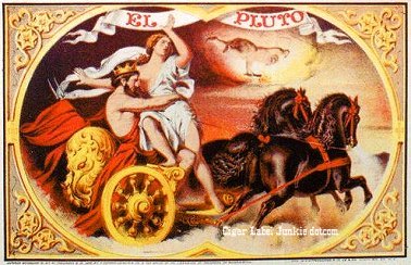 mythical-warriors theme cigar label