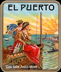 El Puerto cigar label