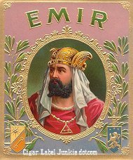 Emir cigar label