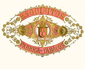 Esquisitos inner cigar label