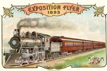 Expo Flyer cigar box label