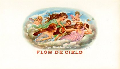 FD Cielo inner cigar label
