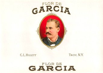 FD Garcia inner cigar label
