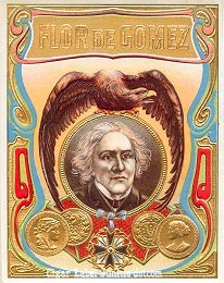FD Gomez outer cigar label