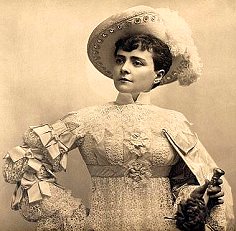 Pauline Hall pic cigar box label