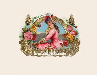 FD Rosas inner cigar label