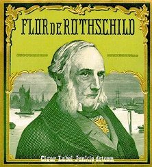 FD Rothschild- cigar box label