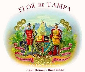 FD Tampa-cigar box label