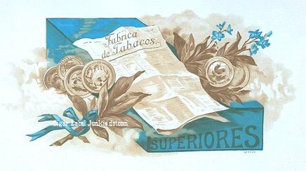 Fabrica cigar box label