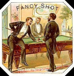 Fancy Shot- cigar box label