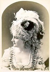 Fanny Davenport pic cigar box label