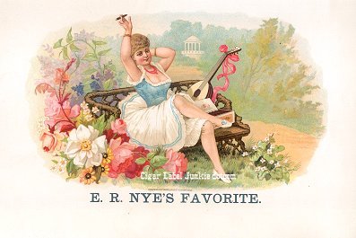 Favorite- cigar box label