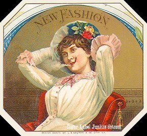 New Fashion- cigar box label