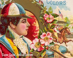 Favorite Colors cigar box label