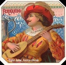 Fernando cigar box label