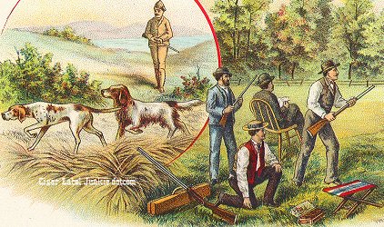 Field Sports-cigar box label
