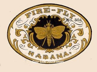 Fire Fly- cigar box label