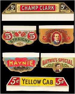 flaps cigar box labels